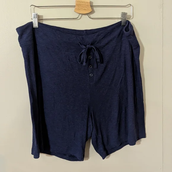 aerie Real Soft Ribbed Sleep Shorts - Picture 2 of 6